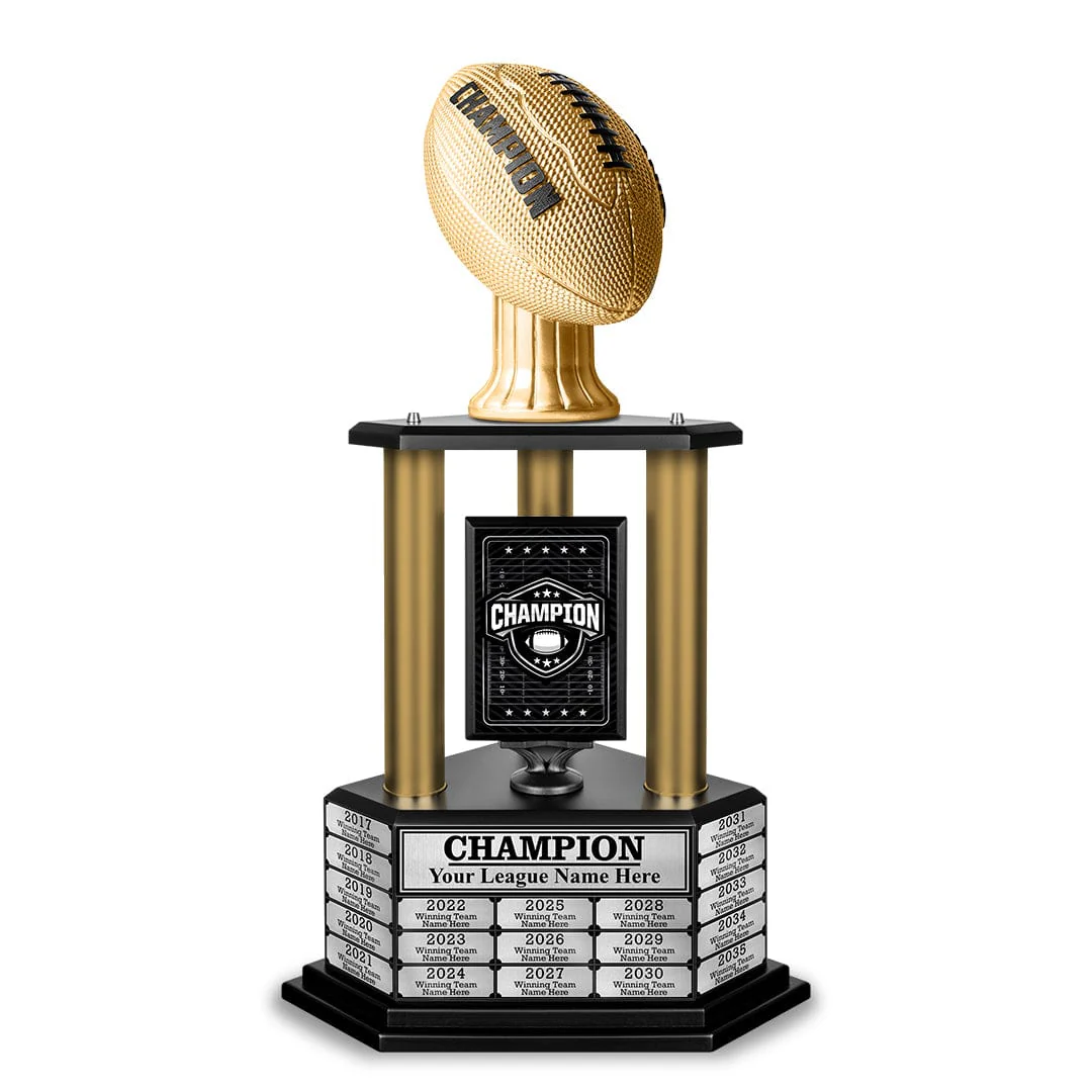 26"-36" Perpetual Champion Football Trophy - Image 15