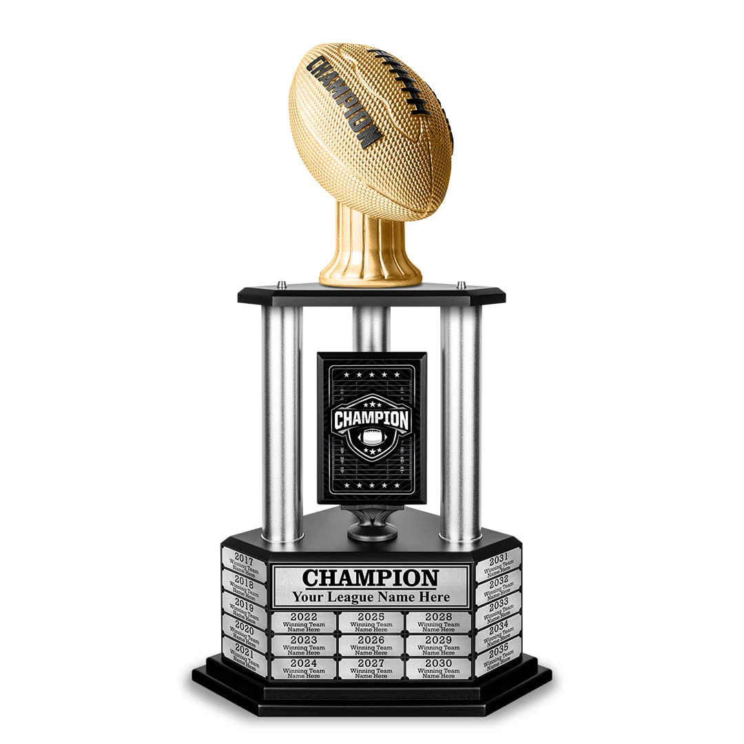 26"-36" Perpetual Champion Football Trophy - Image 16