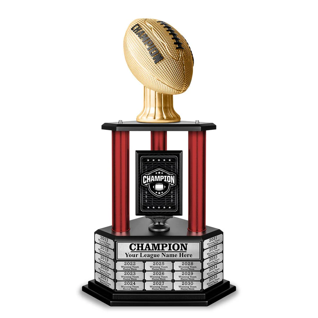 26"-36" Perpetual Champion Football Trophy - Image 17