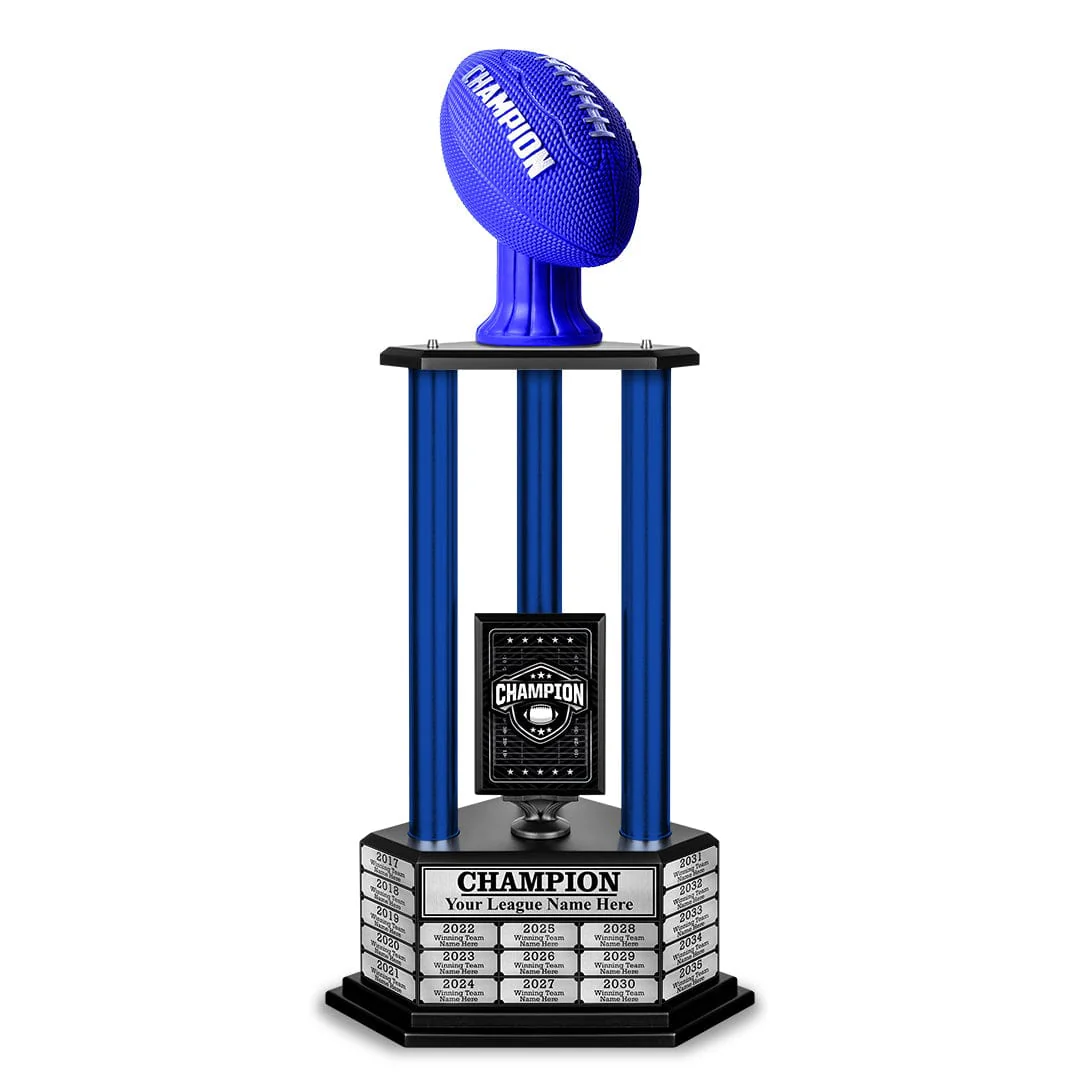 26"-36" Perpetual Champion Football Trophy - Image 2
