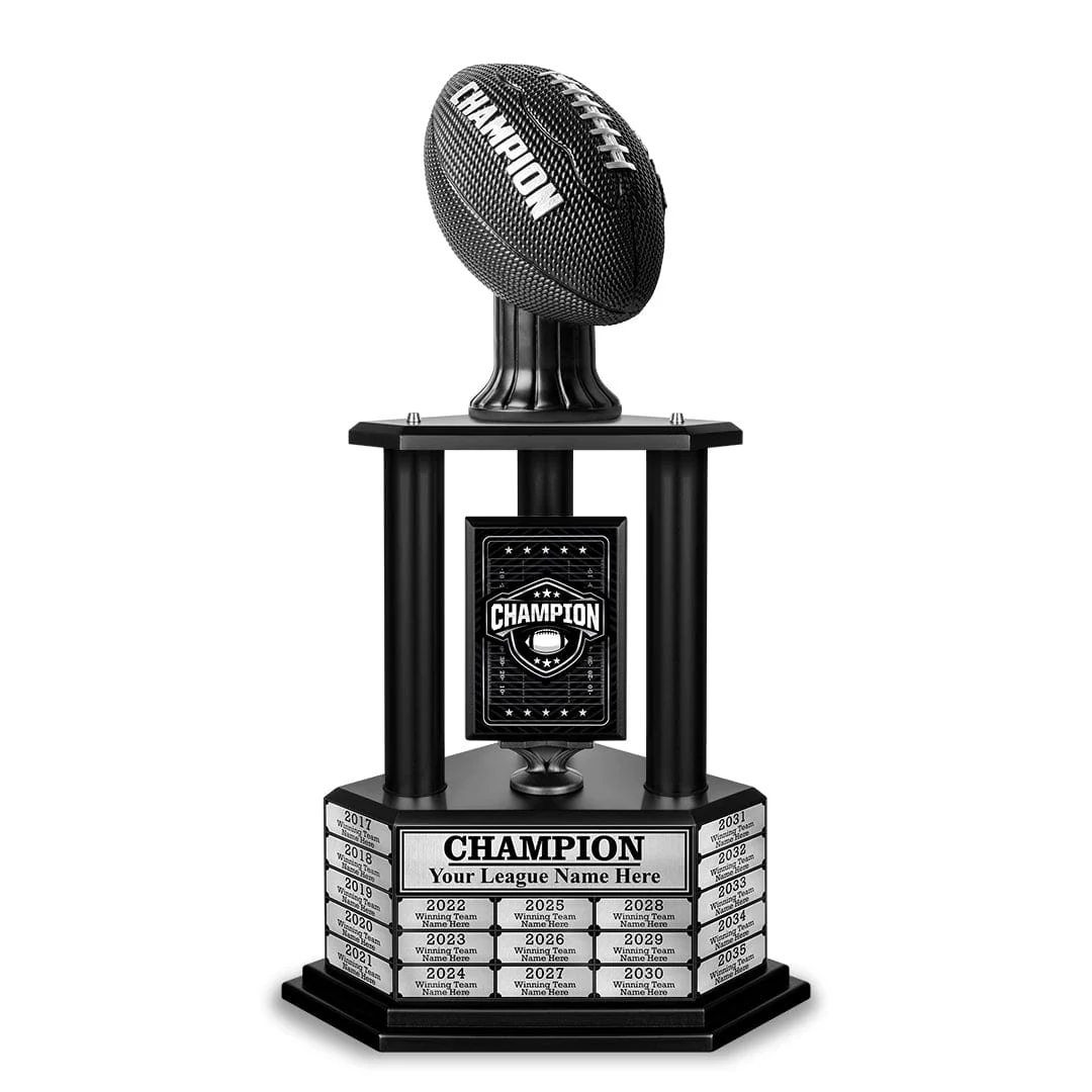 26"-36" Perpetual Champion Football Trophy - Image 3
