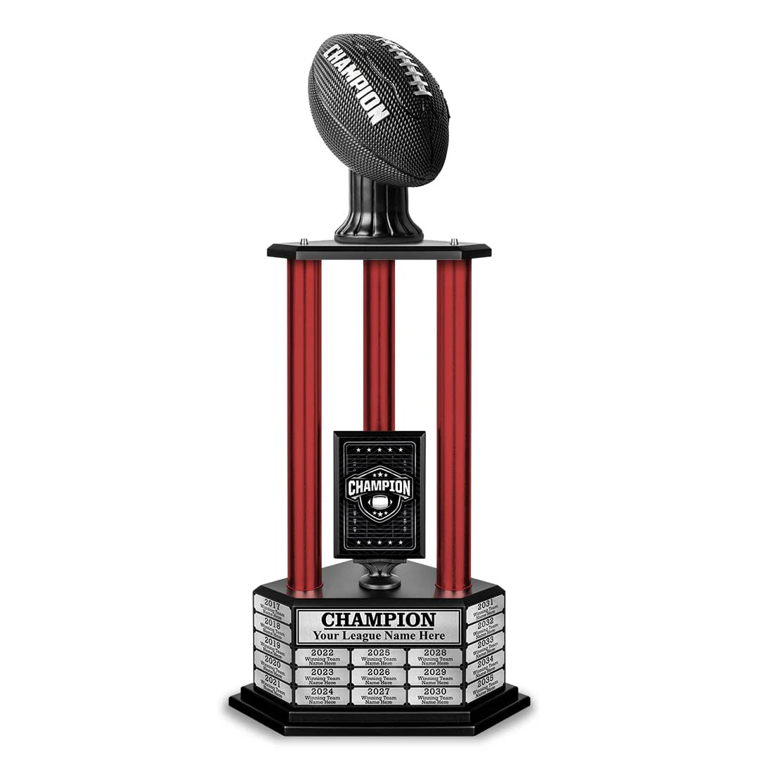 26"-36" Perpetual Champion Football Trophy - Image 31