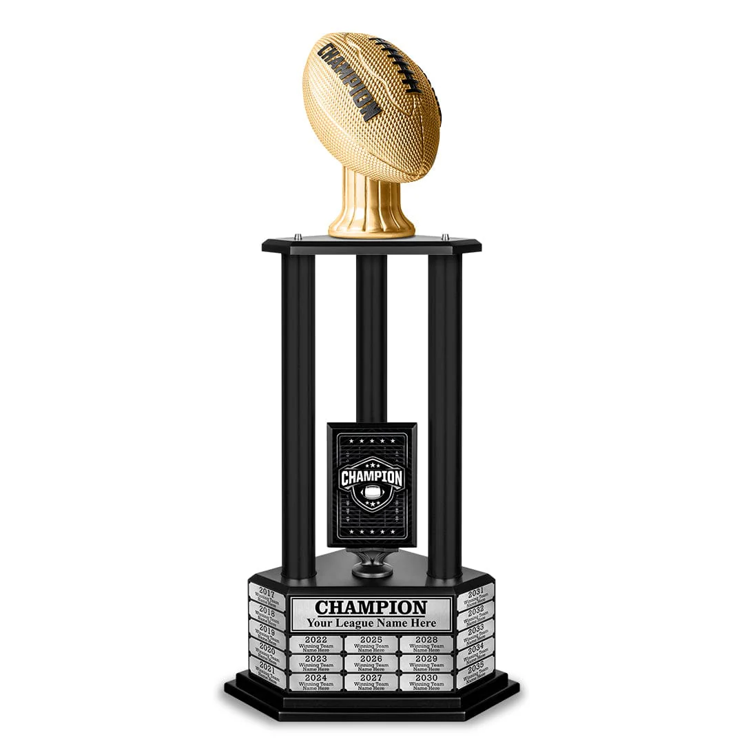 26"-36" Perpetual Champion Football Trophy - Image 37