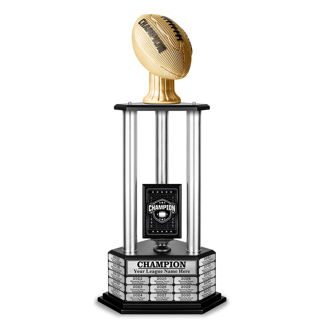26"-36" Perpetual Champion Football Trophy - Image 42
