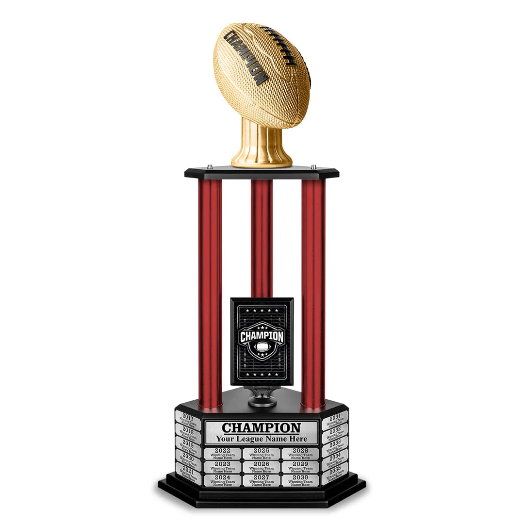 26"-36" Perpetual Champion Football Trophy - Image 43