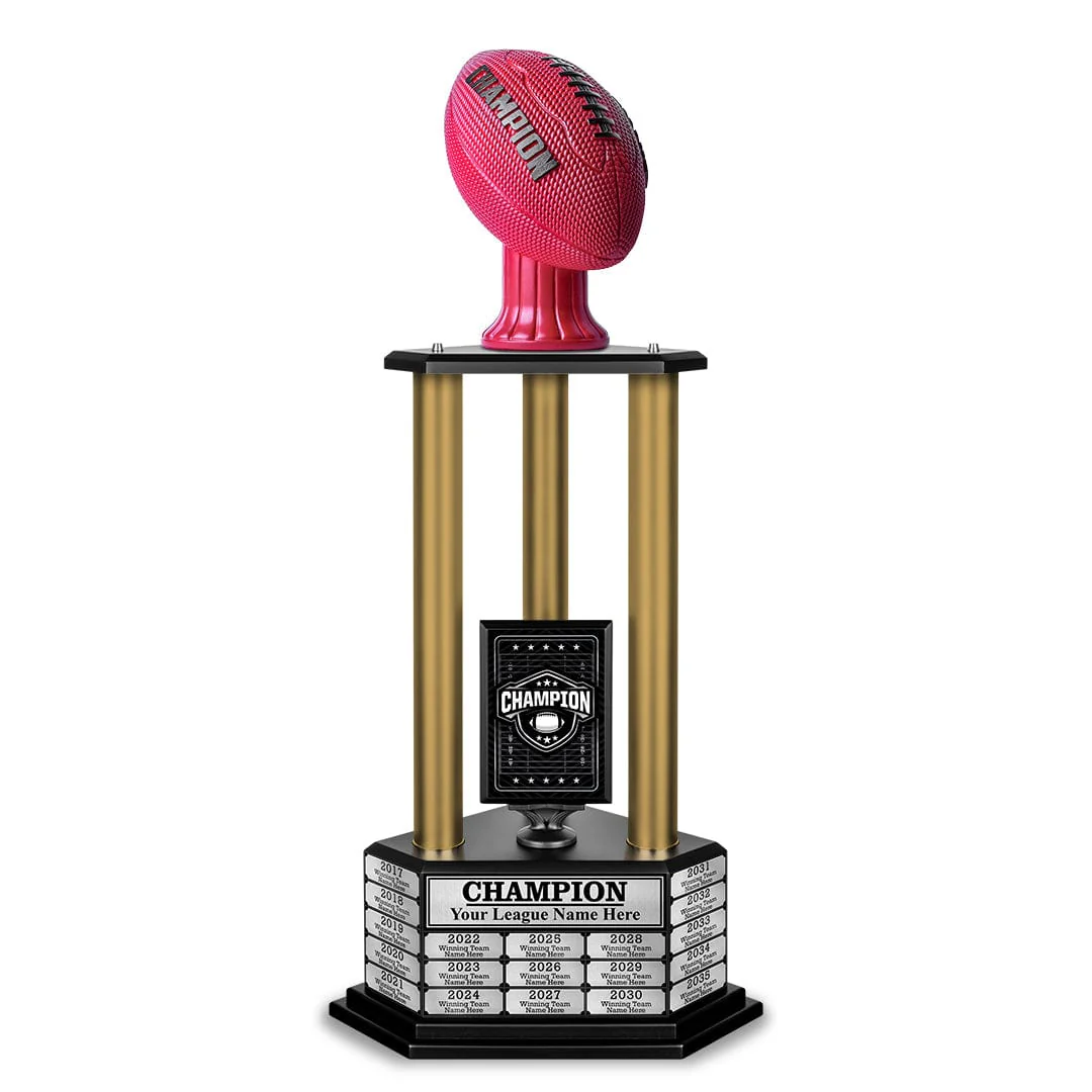 26"-36" Perpetual Champion Football Trophy - Image 45