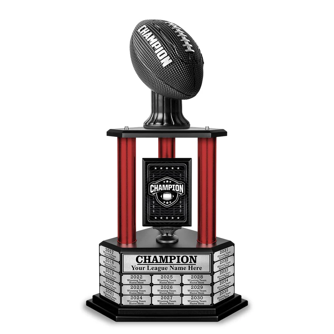 26"-36" Perpetual Champion Football Trophy - Image 6