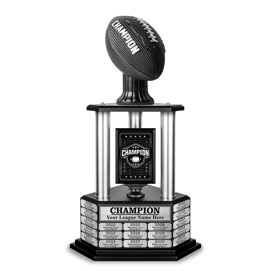 26"-36" Perpetual Champion Football Trophy - Image 7