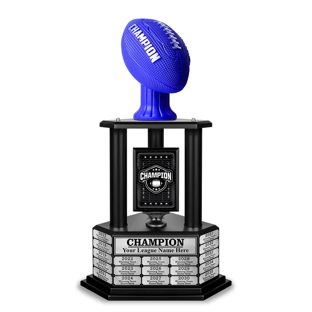 26"-36" Perpetual Champion Football Trophy - Image 8