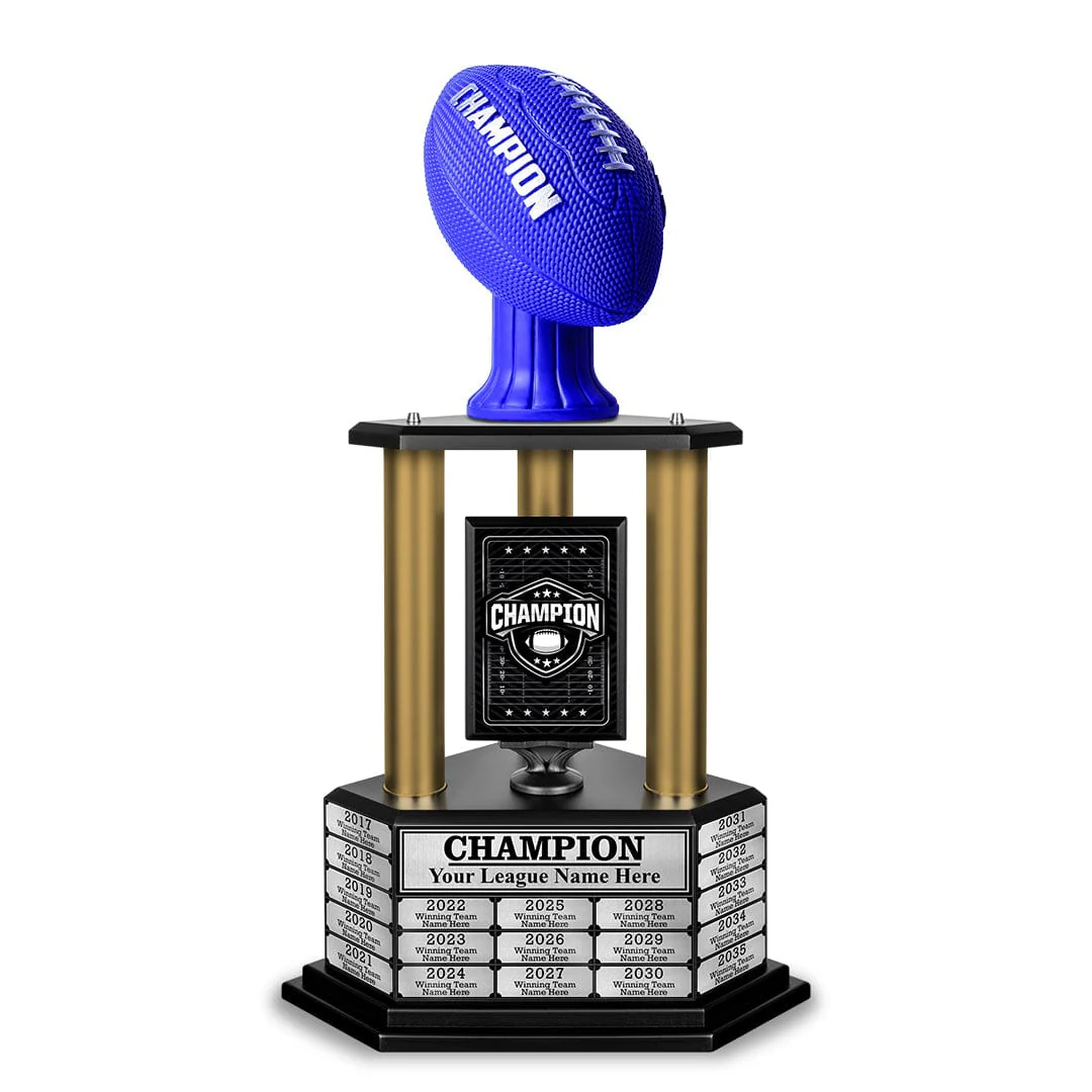 26"-36" Perpetual Champion Football Trophy - Image 9