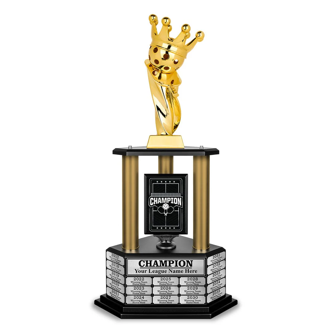 26"-36" Perpetual Pickleball Trophy