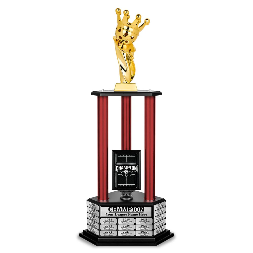 26"-36" Perpetual Pickleball Trophy - Image 12