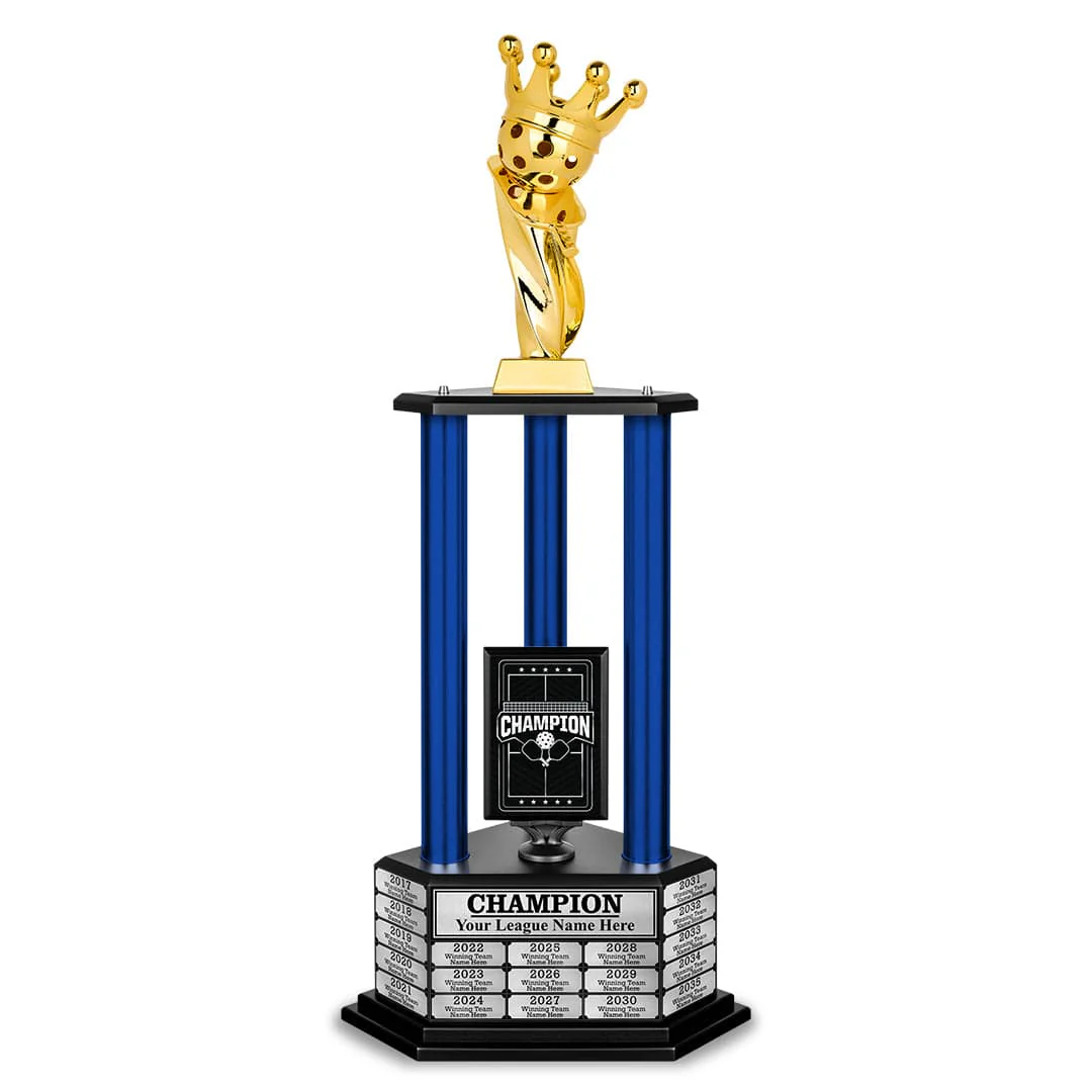 26"-36" Perpetual Pickleball Trophy - Image 7