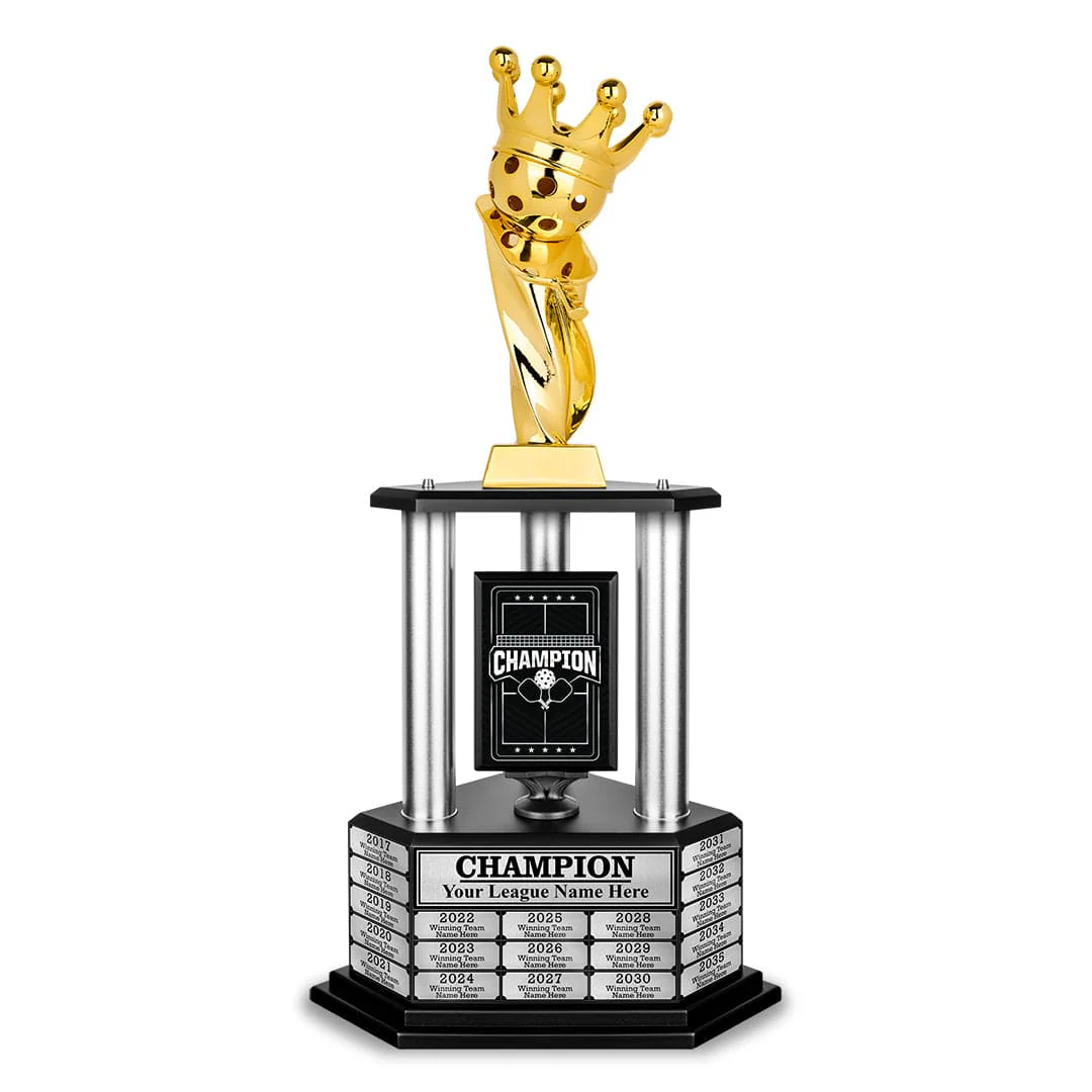 26"-36" Perpetual Pickleball Trophy - Image 9