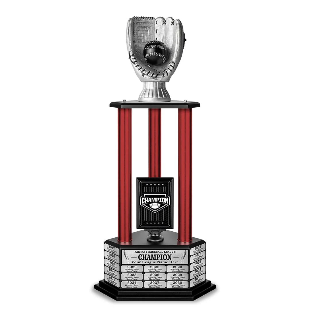 26-36” Silver Baseball Trophy - Image 19