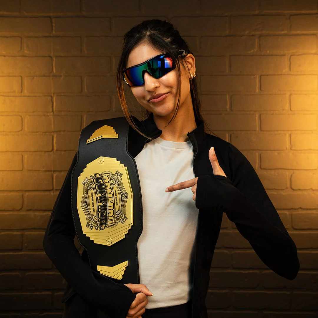 2lb Commish Fantasy Football Custom Championship Belt - Image 2