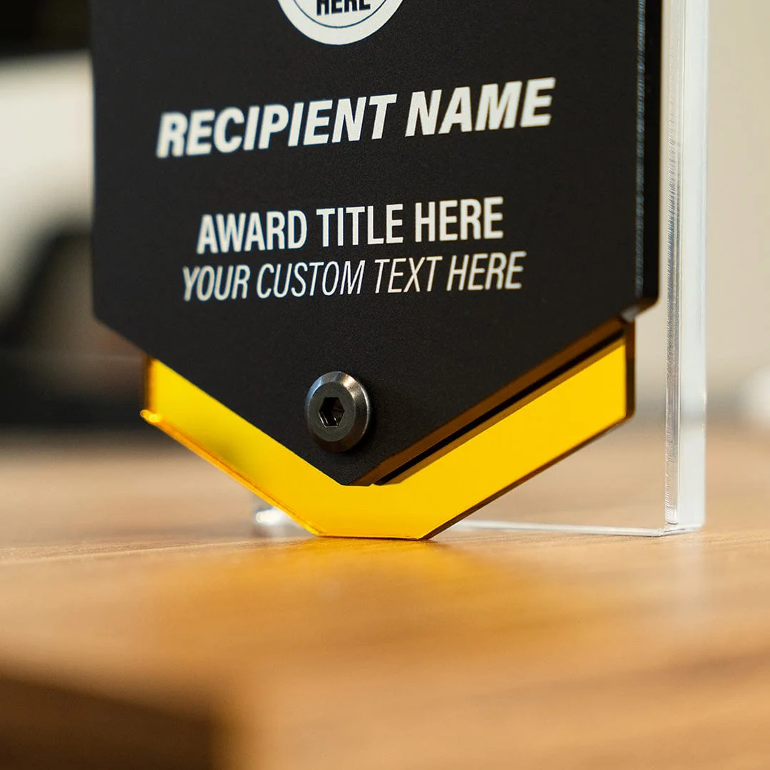 6" Apex Custom Acrylic Award - Image 3