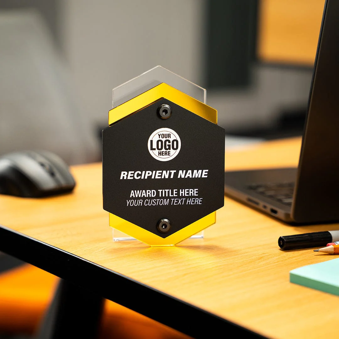 6" Apex Custom Acrylic Award - Image 4