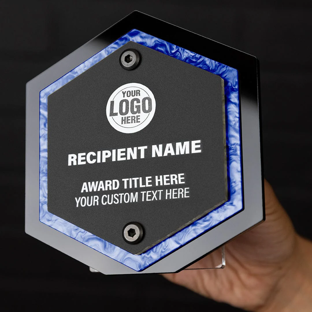 6" Echo Custom Acrylic Award - Image 11