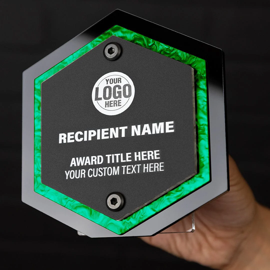 6" Echo Custom Acrylic Award - Image 13