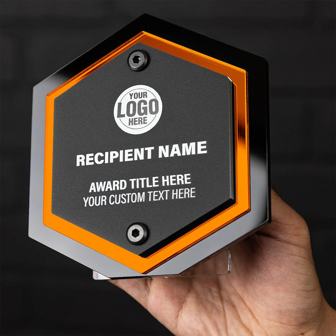 6" Echo Custom Acrylic Award - Image 14