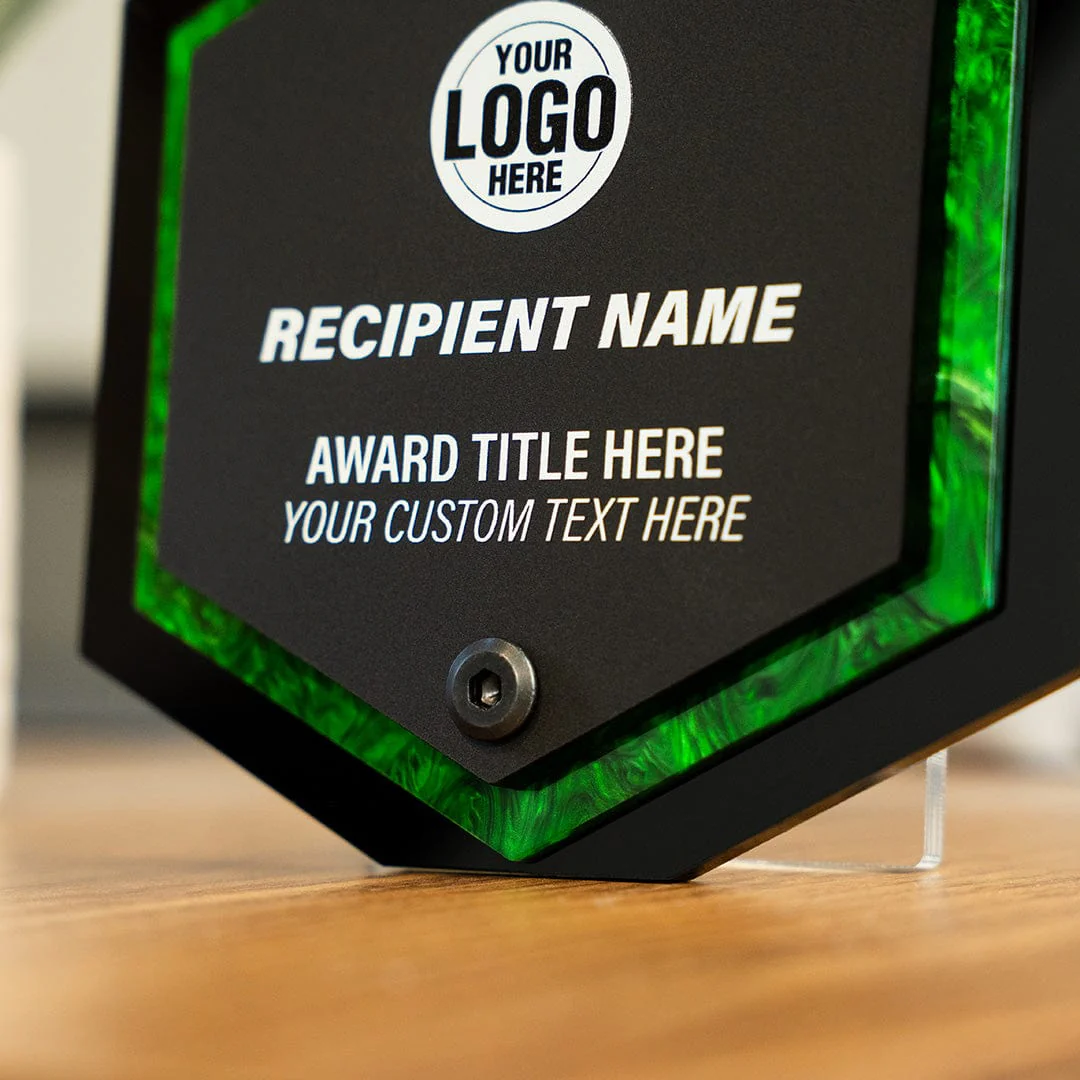6" Echo Custom Acrylic Award - Image 5