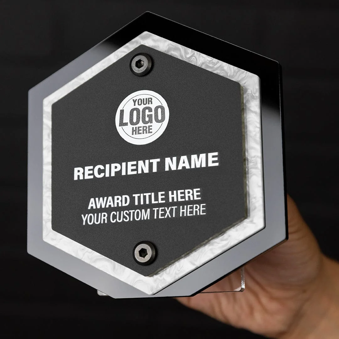 6" Echo Custom Acrylic Award - Image 8