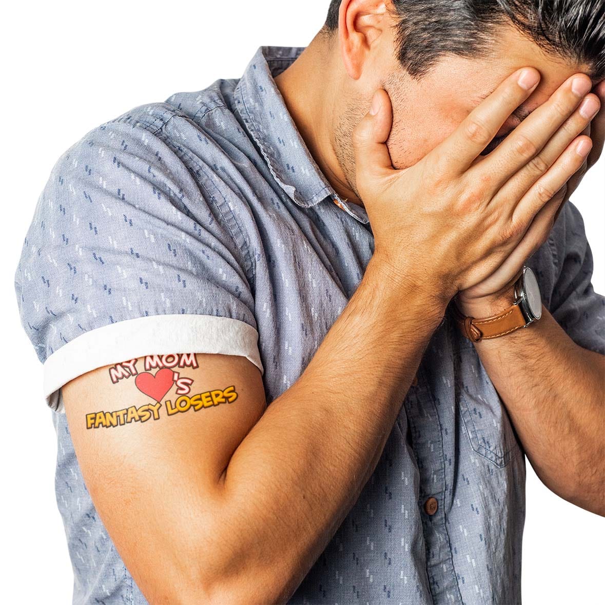 6-Pack of Fantasy Football Loser Tattoos - Image 5