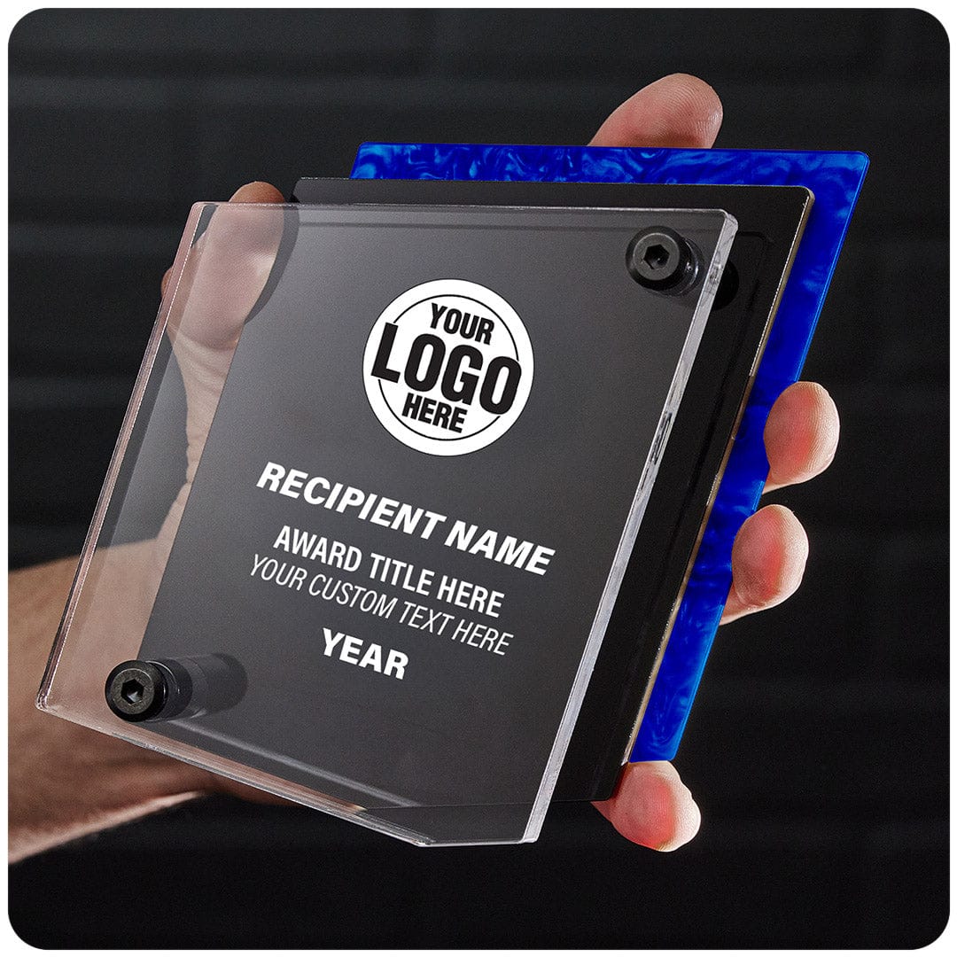 6" Rise Custom Acrylic Award