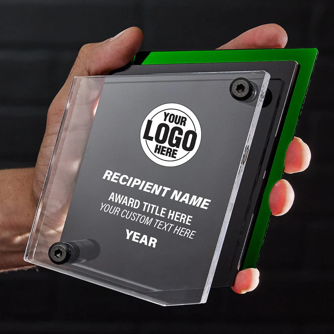 6" Rise Custom Acrylic Award - Image 10