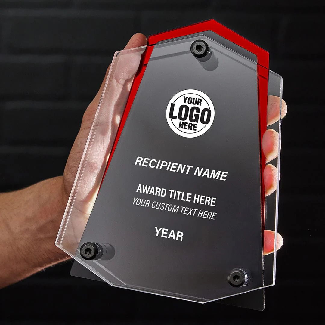 7.5" Crest Custom Acrylic Award - Image 11