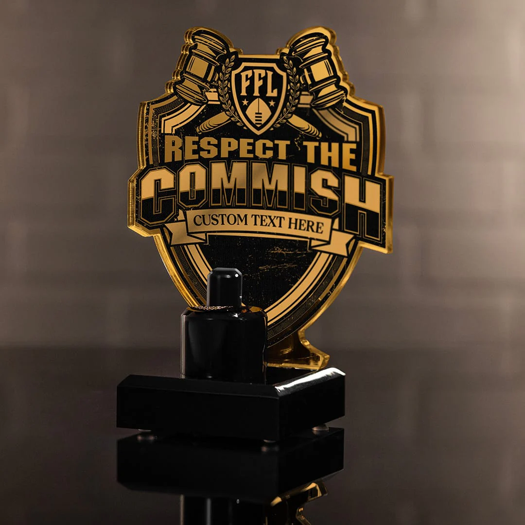 7" Commish Championship Ring Display - Image 3
