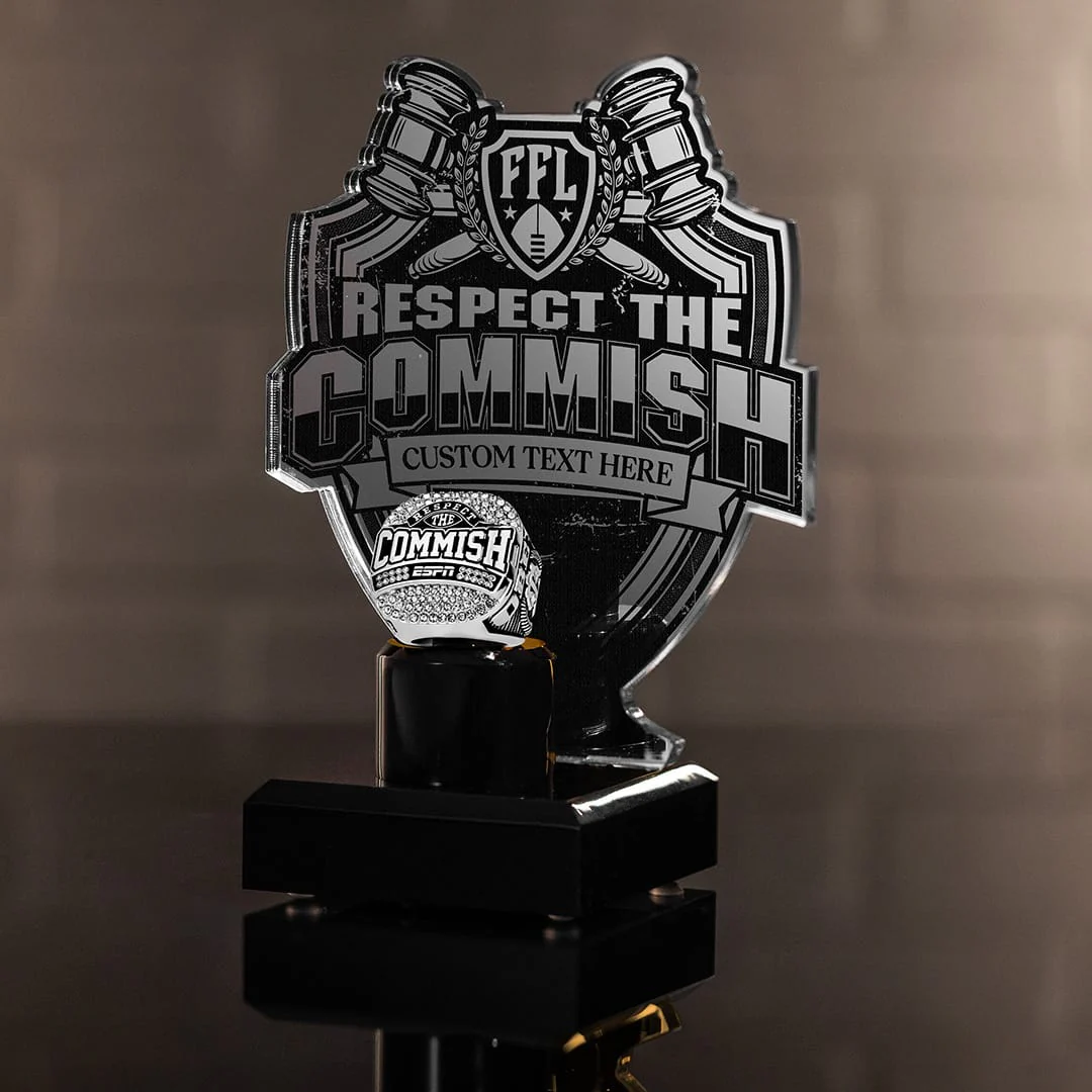 7" Commish Championship Ring Display Bundle - Image 3