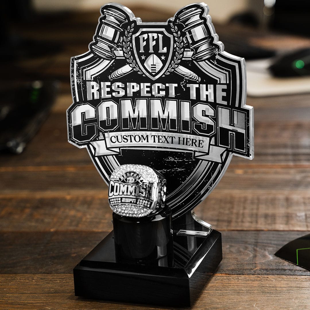 7" Commish Championship Ring Display Bundle - Image 6
