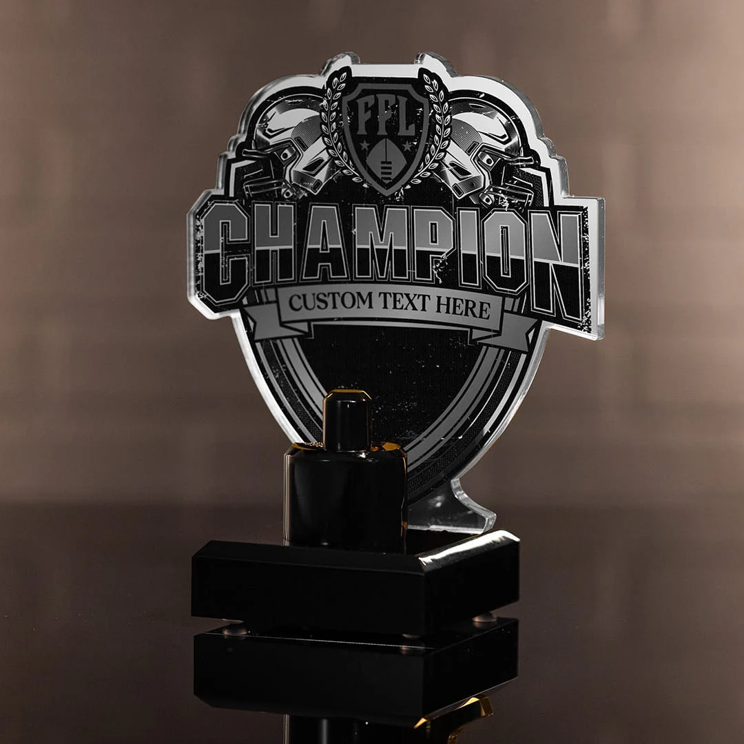 7" Fantasy Football Championship Ring Display - Image 3