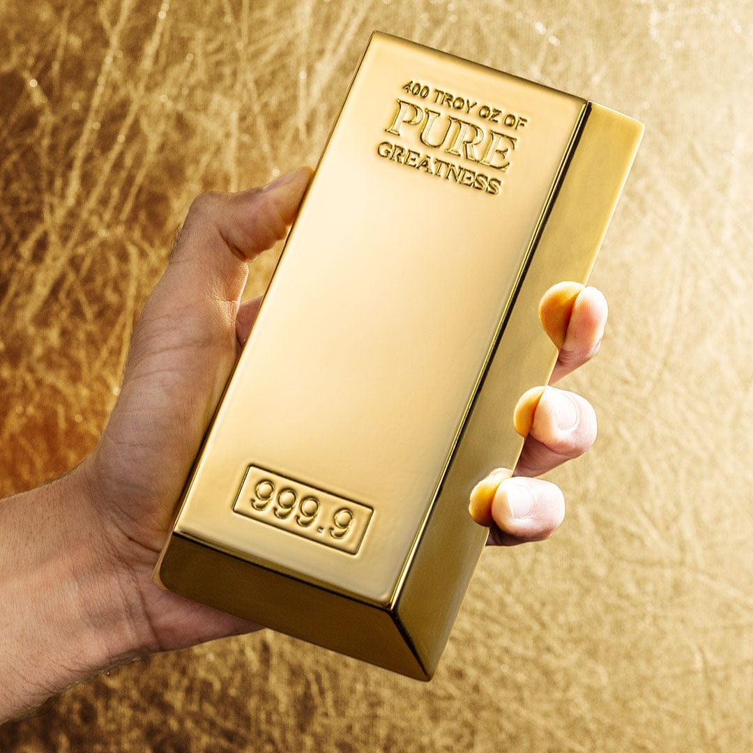 2lb Custom Gold Bar Award - Image 3