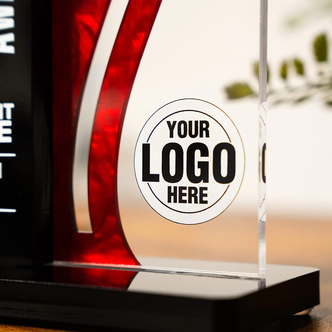 8.5" Surge Custom Acrylic Award - Image 5