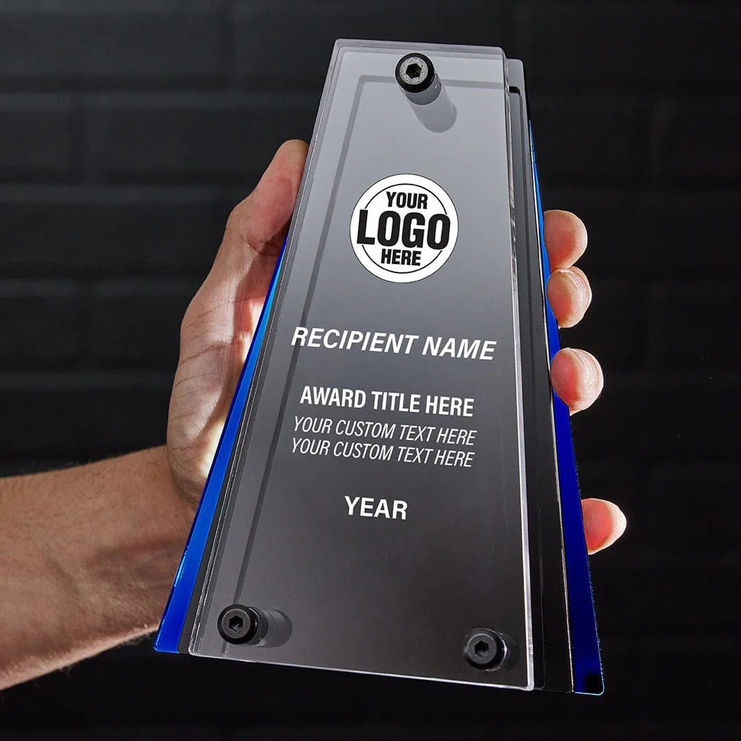 8" Vista Custom Acrylic Award - Image 6