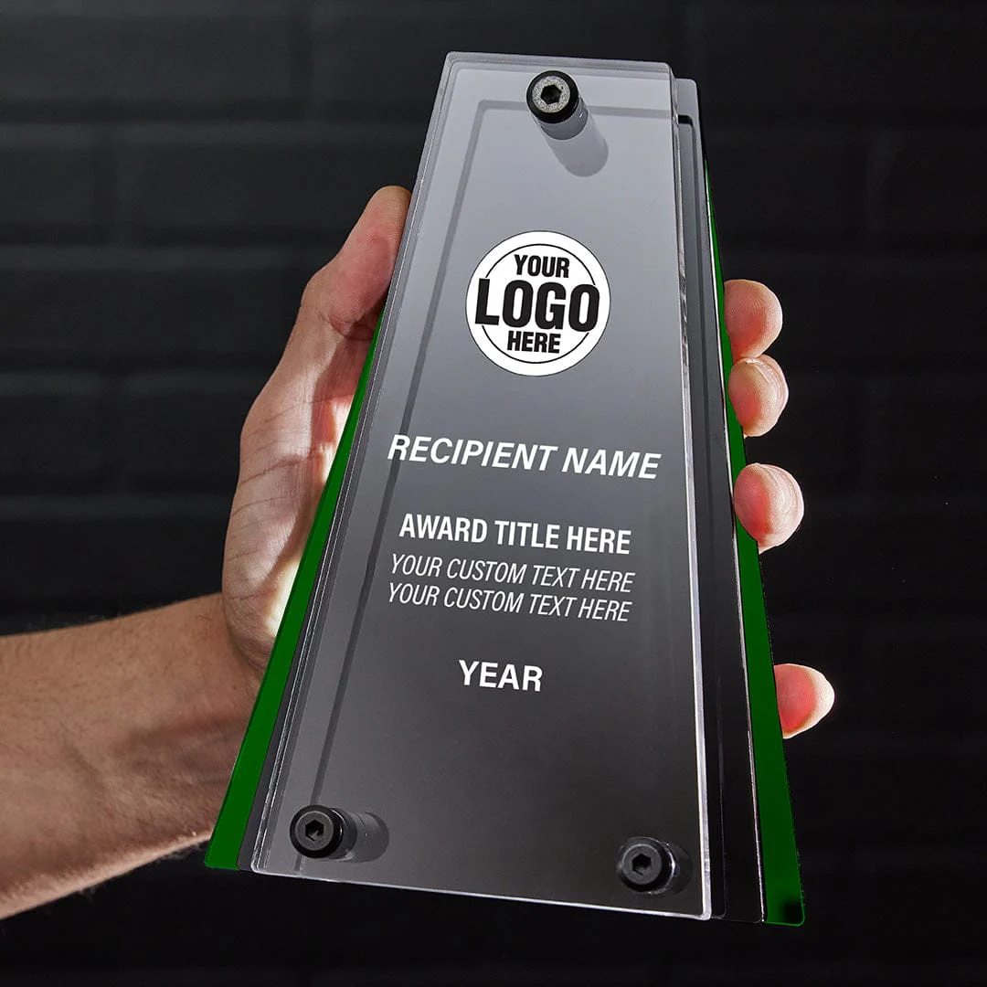 8" Vista Custom Acrylic Award - Image 9