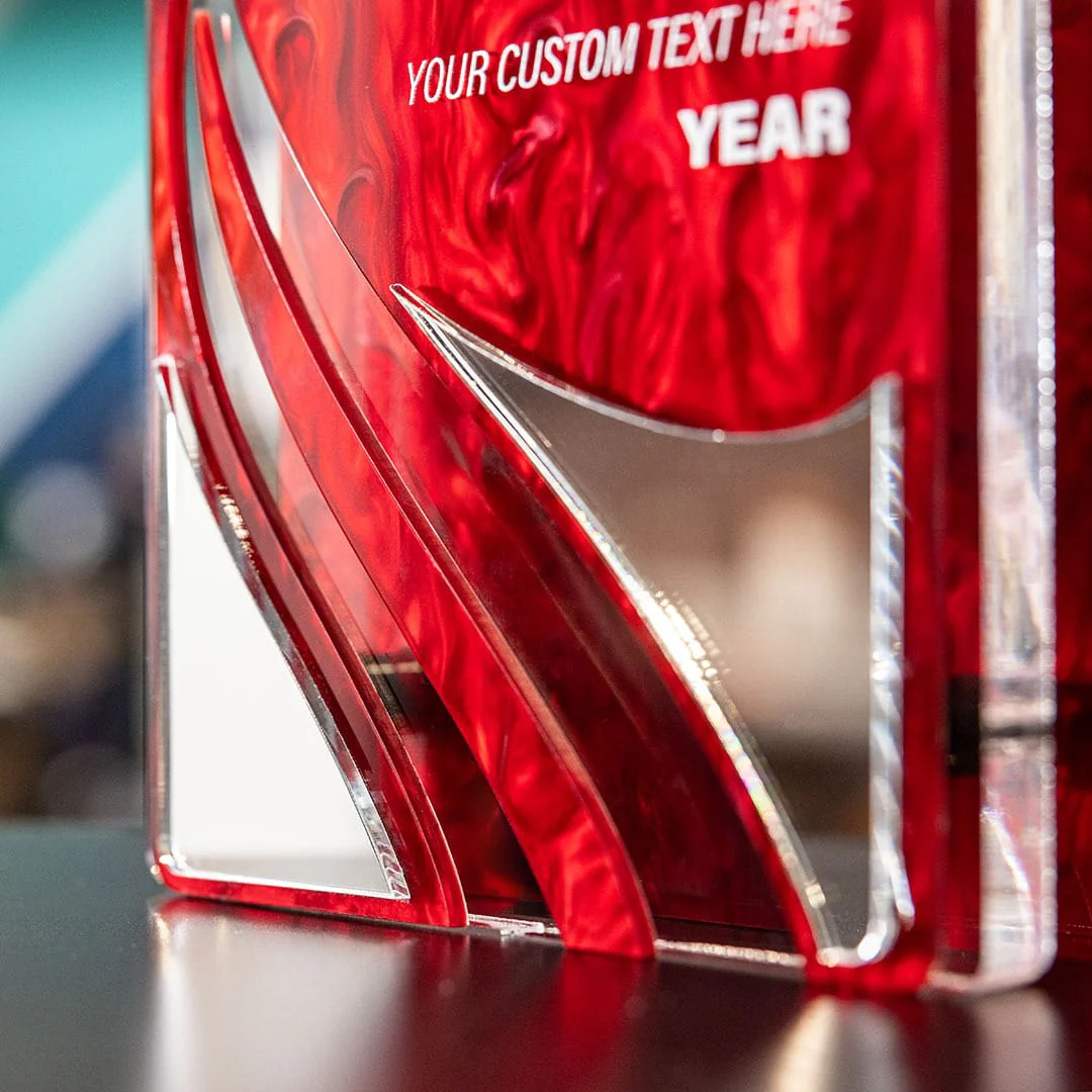 9.5" Motion Custom Acrylic Award - Image 3
