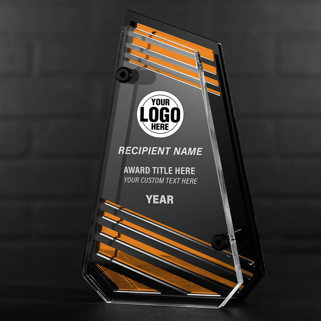 9" Zenith Custom Acrylic Award - Image 9