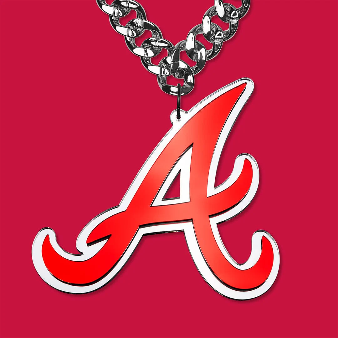 Atlanta Braves MLB Chromatic Turnover Chain - Image 4