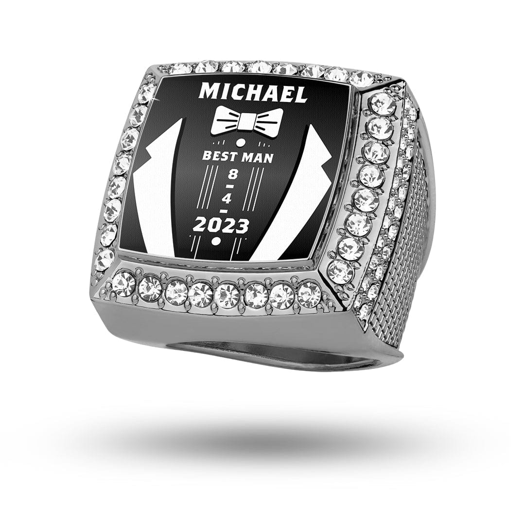 Best Man Custom Championship Ring - Image 5