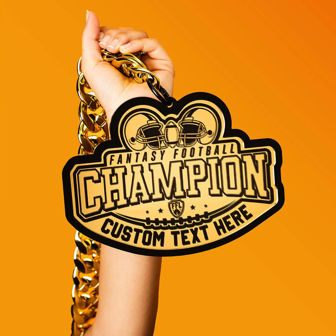 Champ Helmet Fantasy Football Custom Chain - Image 3