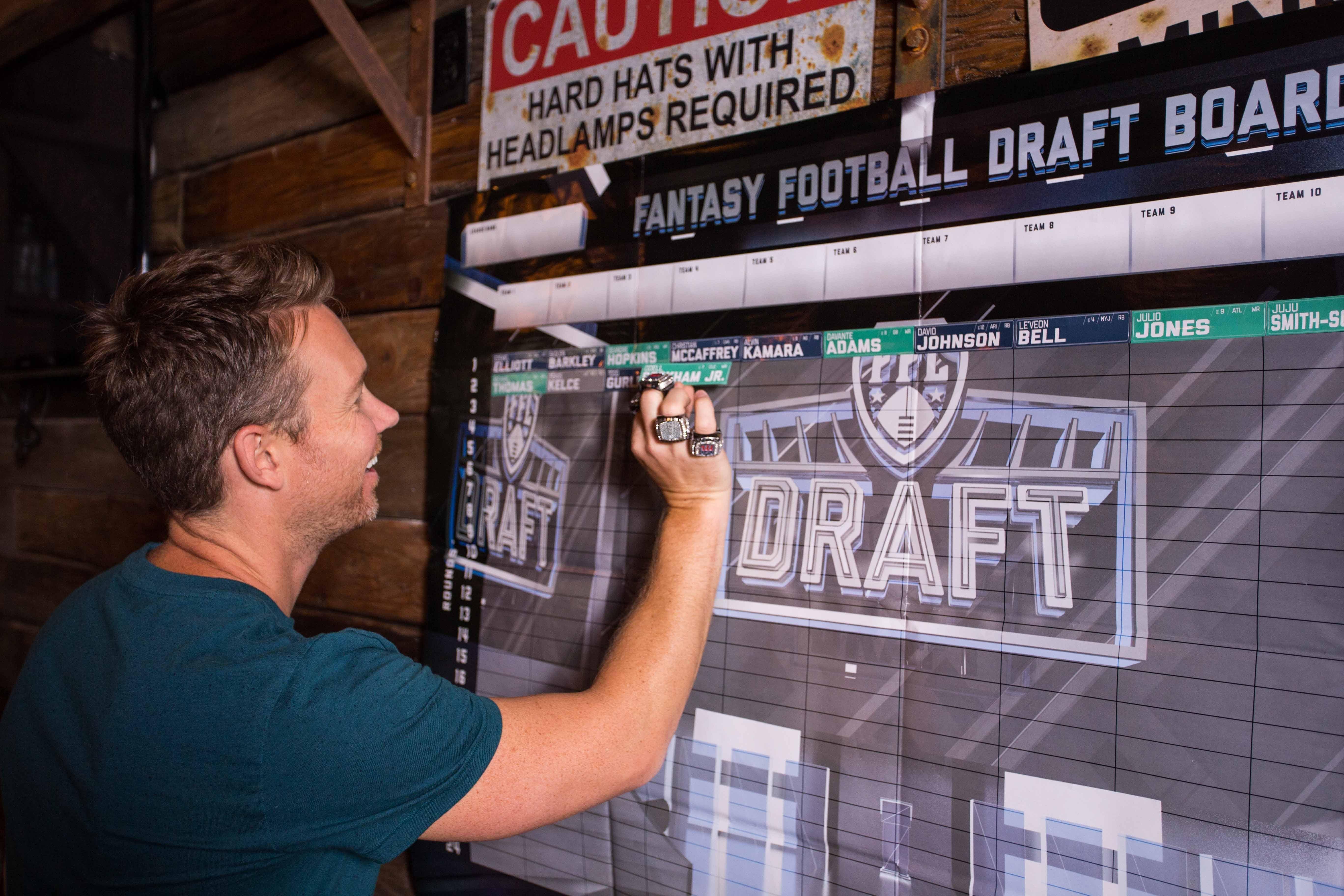 Championship Ring + 2026 Fantasy Football Superstar Draft Board Kit - Image 6