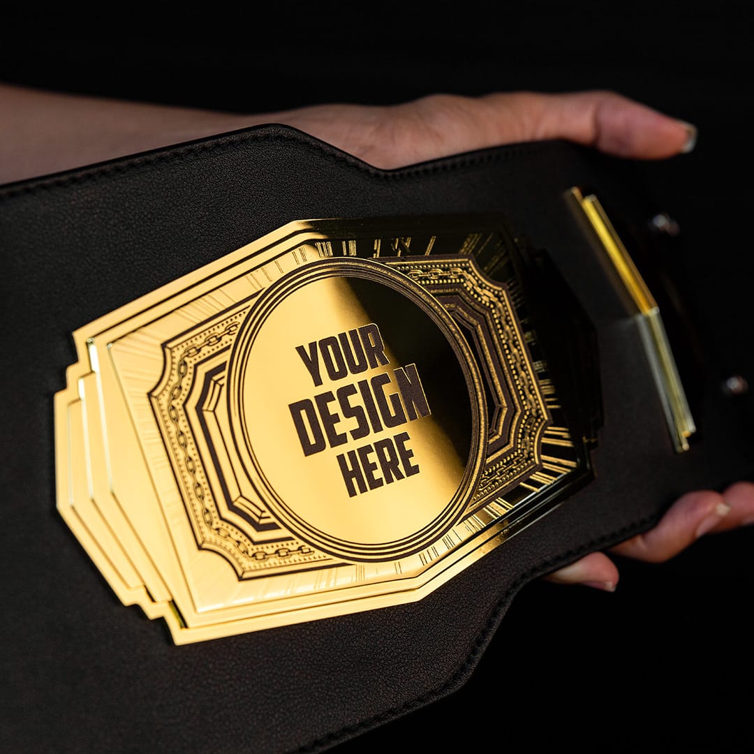 Commish 6lb Fantasy Football Custom Championship Belt - Image 4