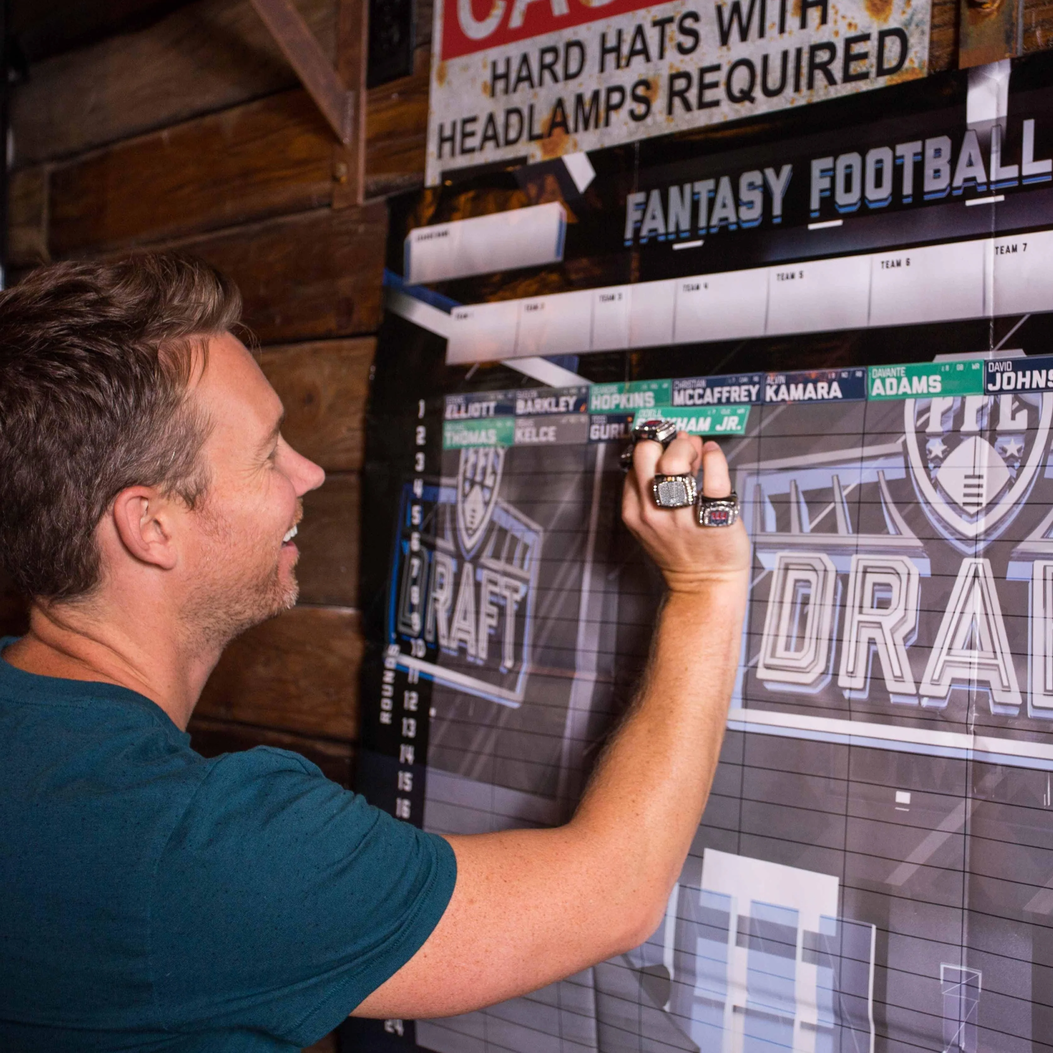 Championship Ring + 2026 Fantasy Football Live Draft Board Kit - Image 7