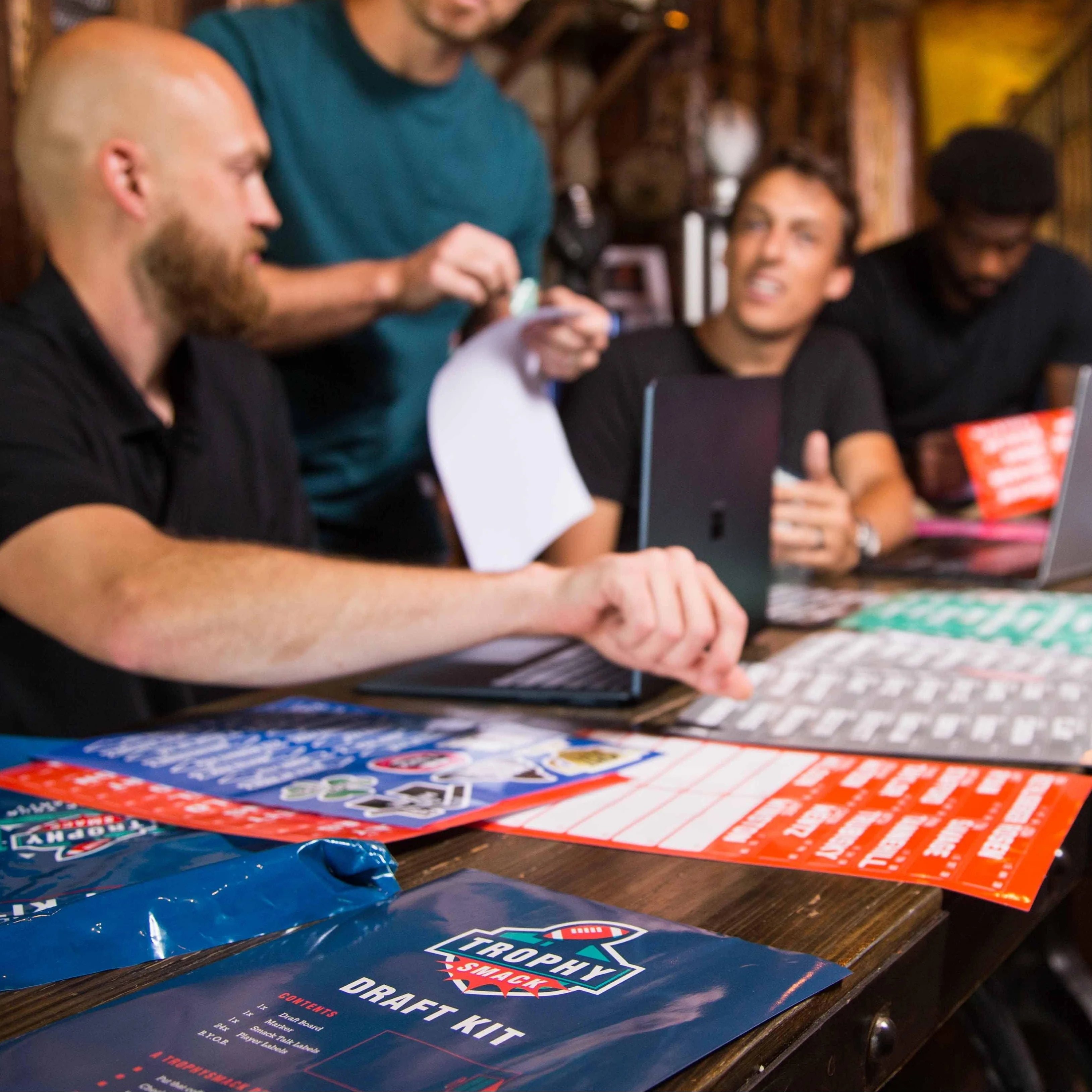 Championship Ring + 2026 Fantasy Football Live Draft Board Kit - Image 8