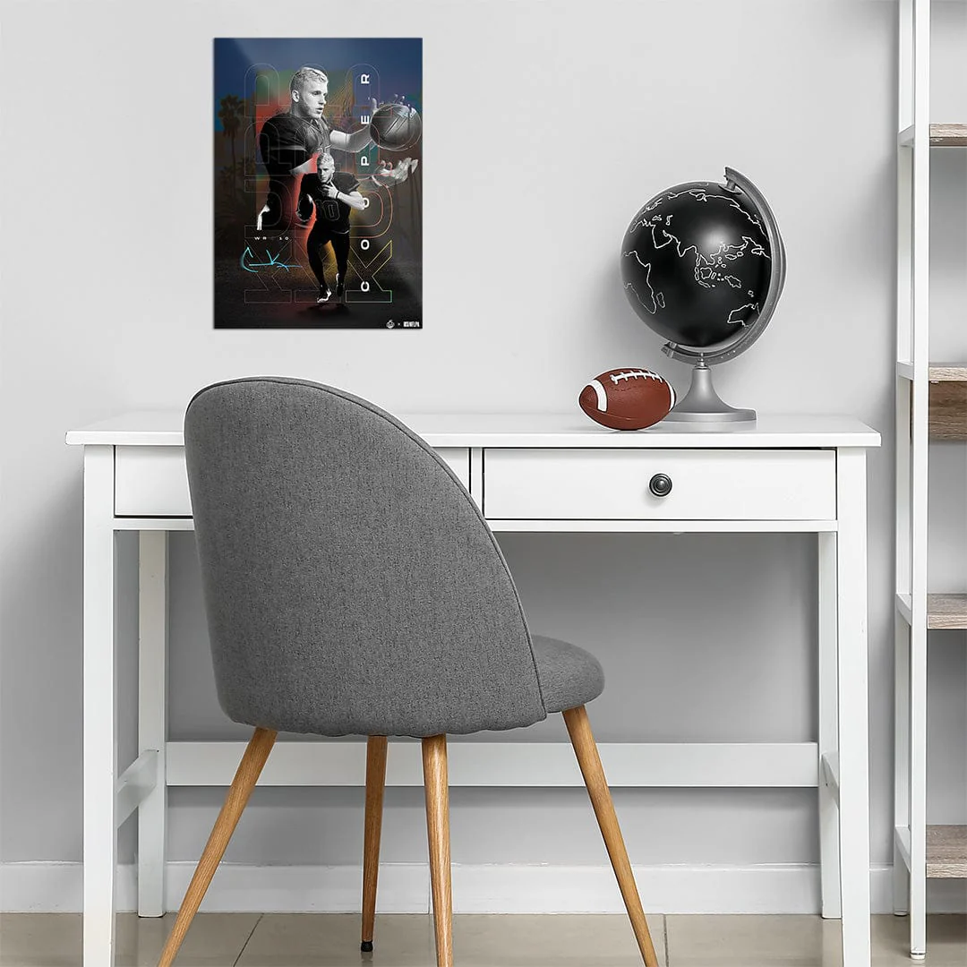 Cooper Kupp Catch Colors - Metal Wall Art - Image 4