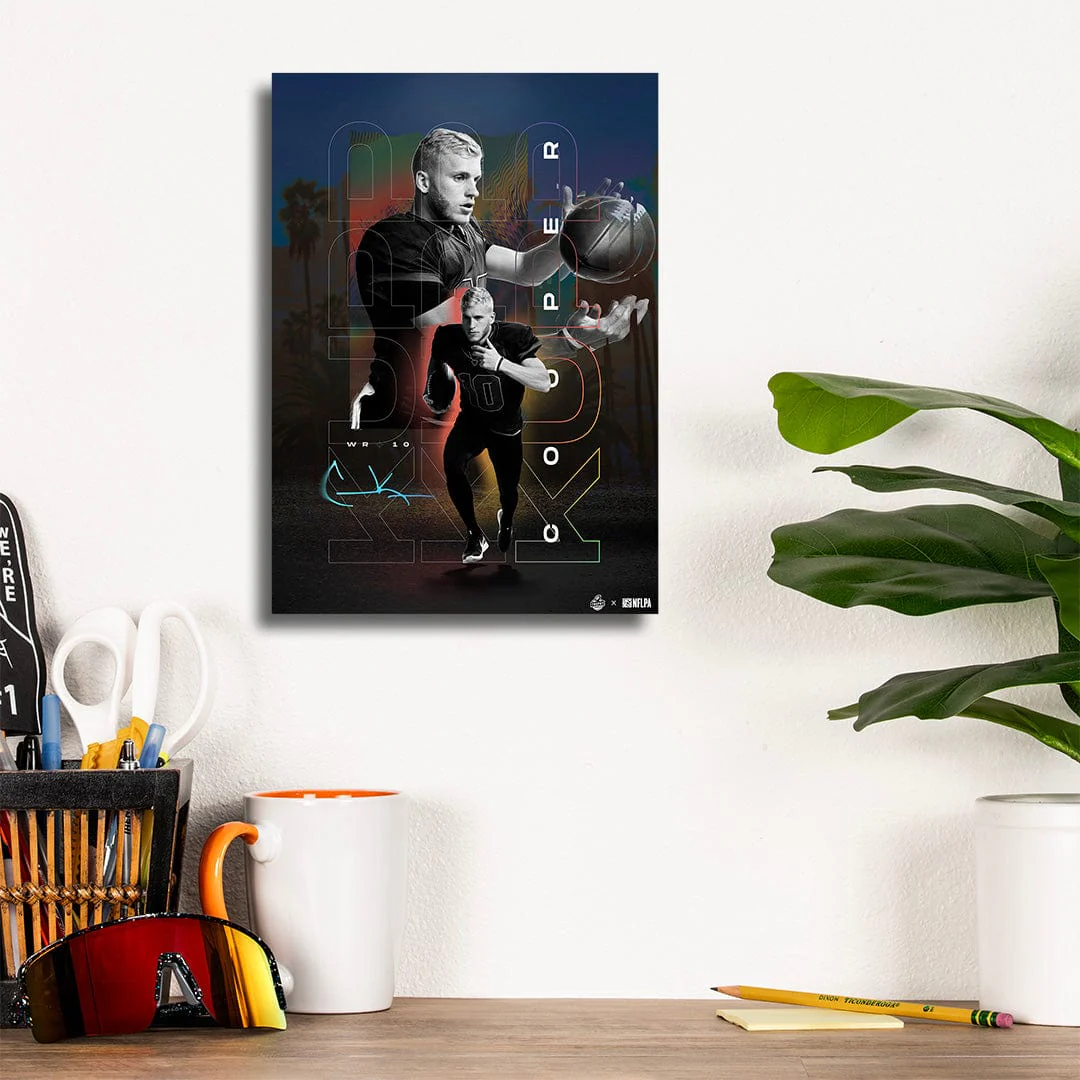 Cooper Kupp Catch Colors - Metal Wall Art - Image 7